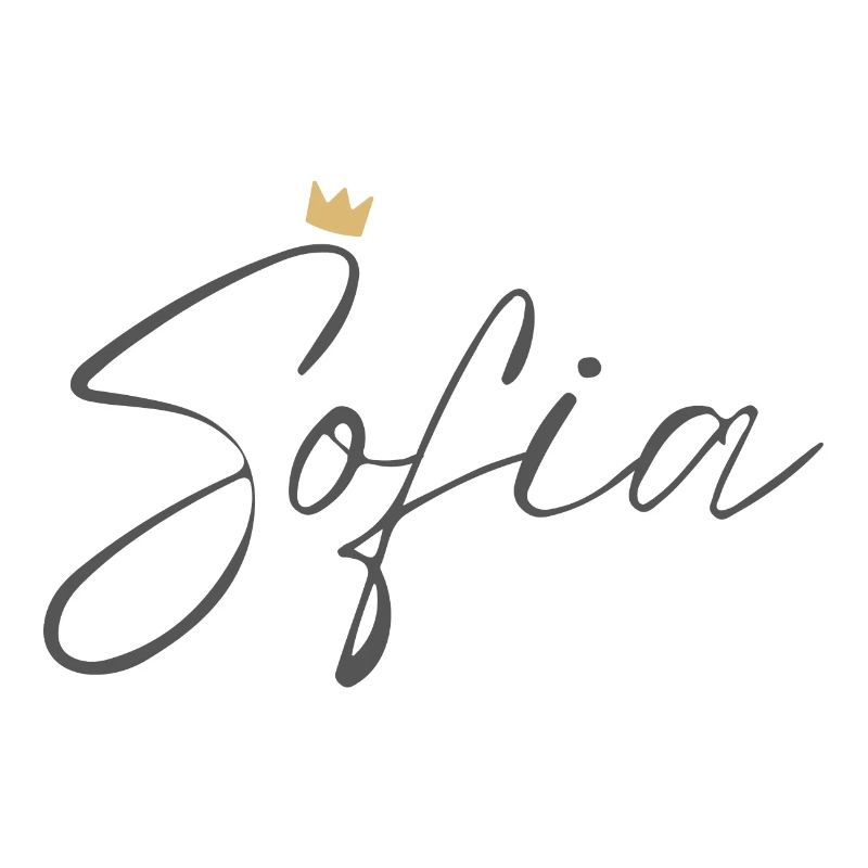 Prinzessin Sofia Kronenhemd – Name mit Buchstabe S