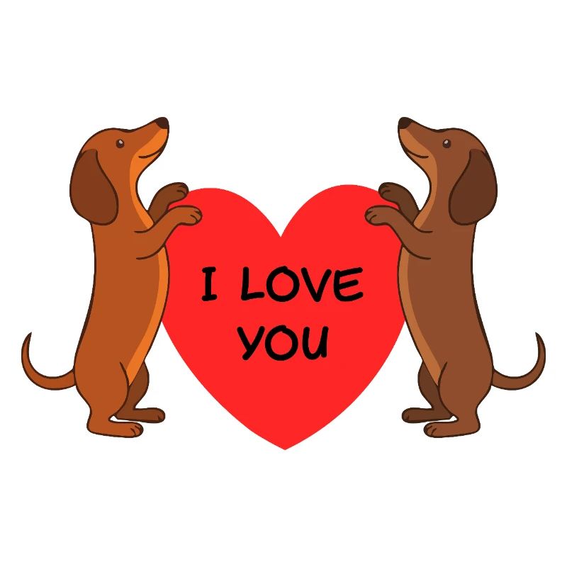 Dackel Liebe