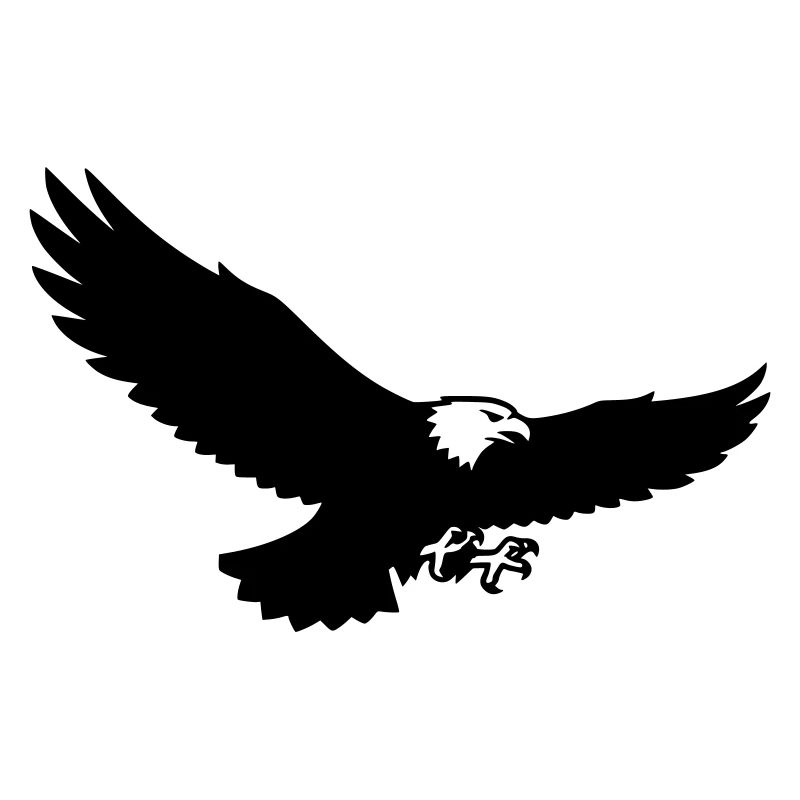 Adler Silhouette Raubvogel Logo