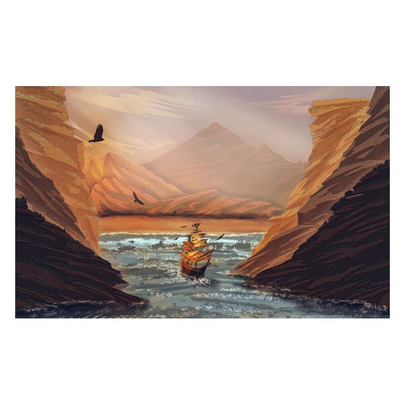 Journey to Dawn in Cliffs
