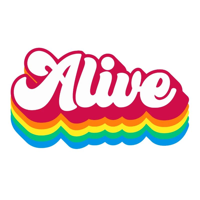 Alive - Retro Rainbow 70s
