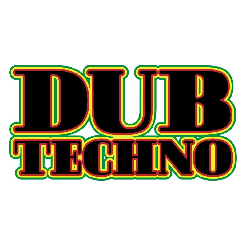 Dub Techno Neon Retro