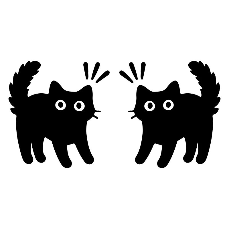 Katzen Paar