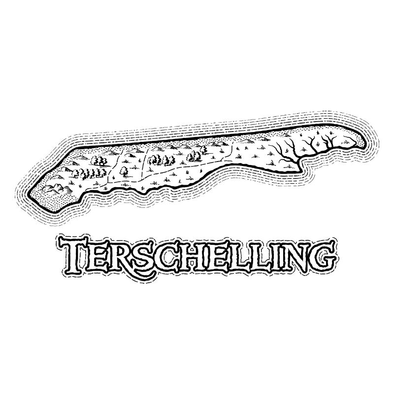 Terschelling | Antique map | Treasure map