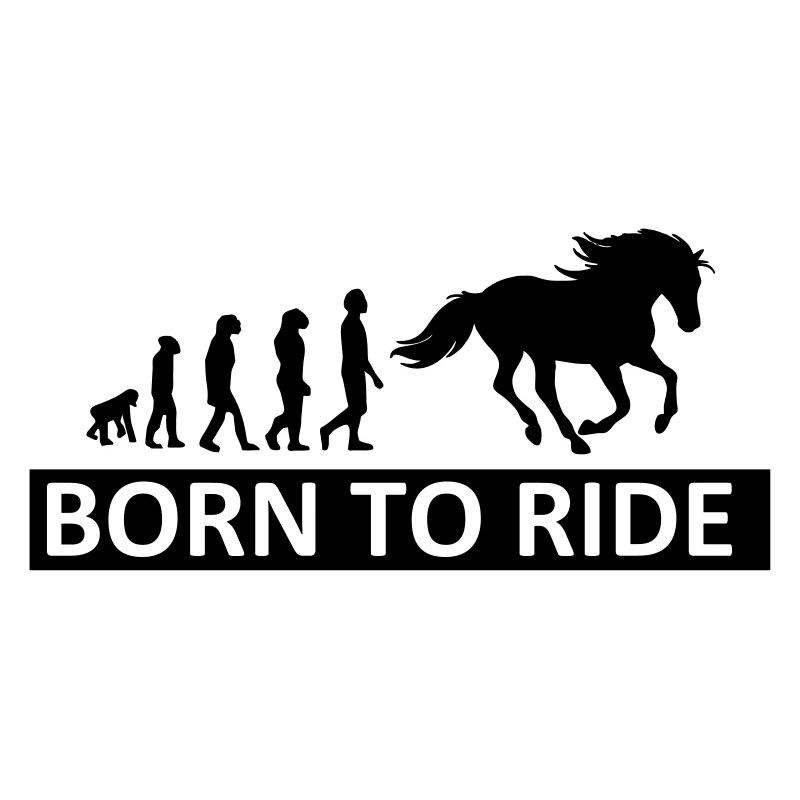 Born to Ride Pferd