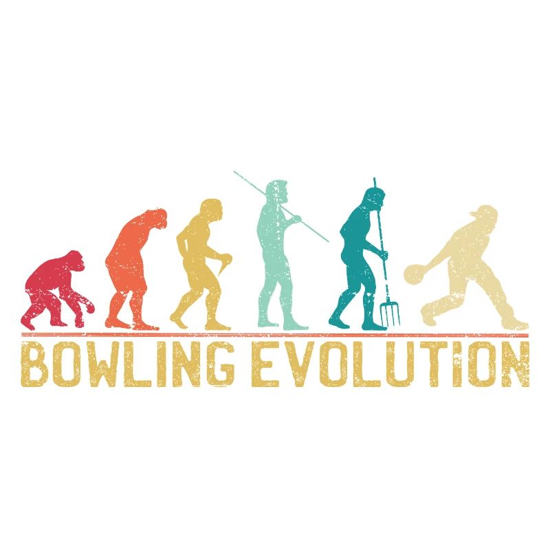 Affiche de voyage Bowlers Evolution