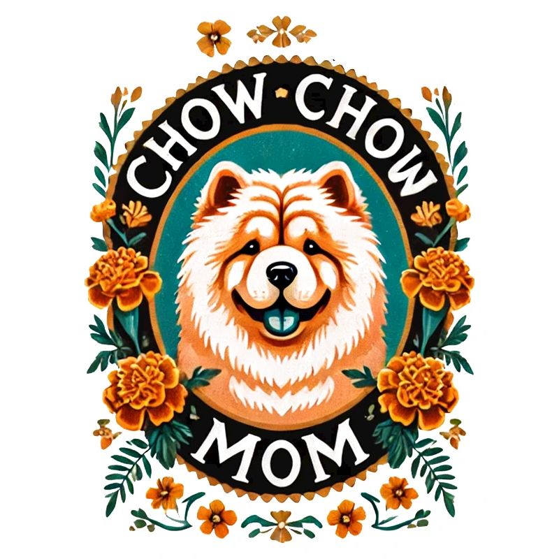 Chow Chow Mom Circle Design