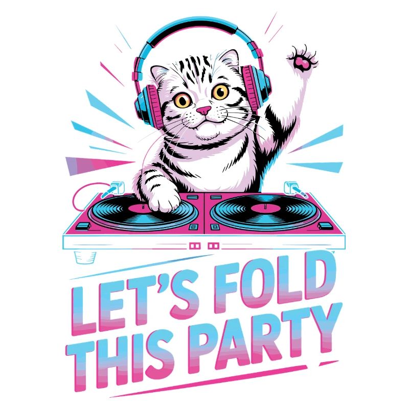 DJ Humor Tier Schottisch Fold Chat