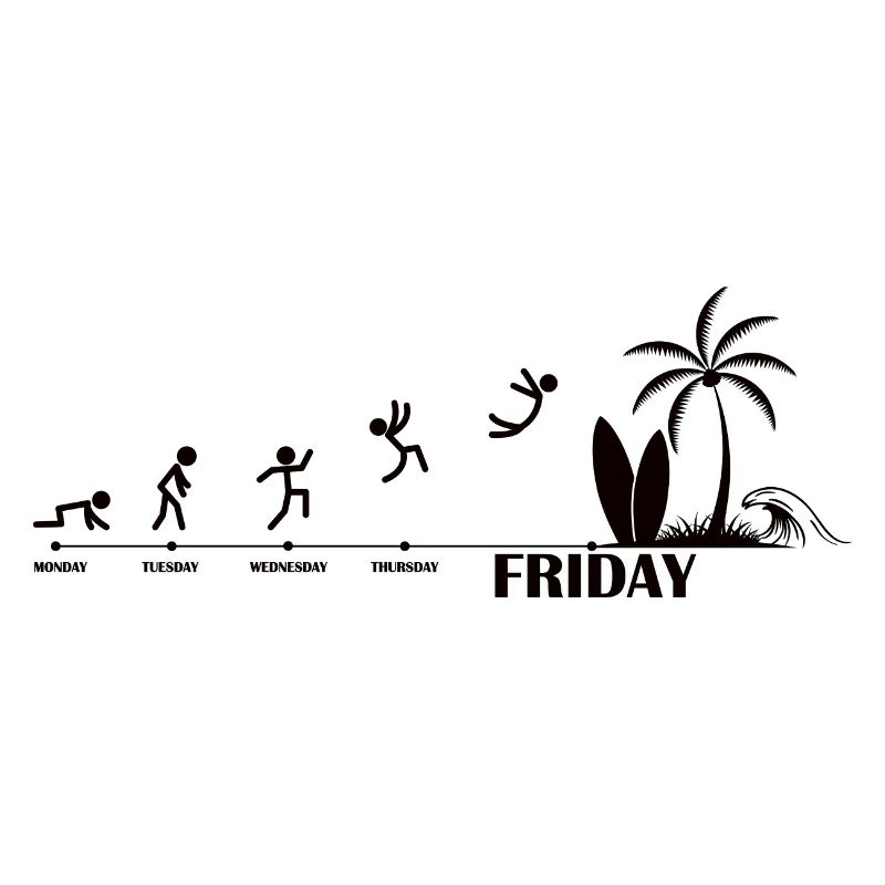 Endlich Freitag Strand Evolution