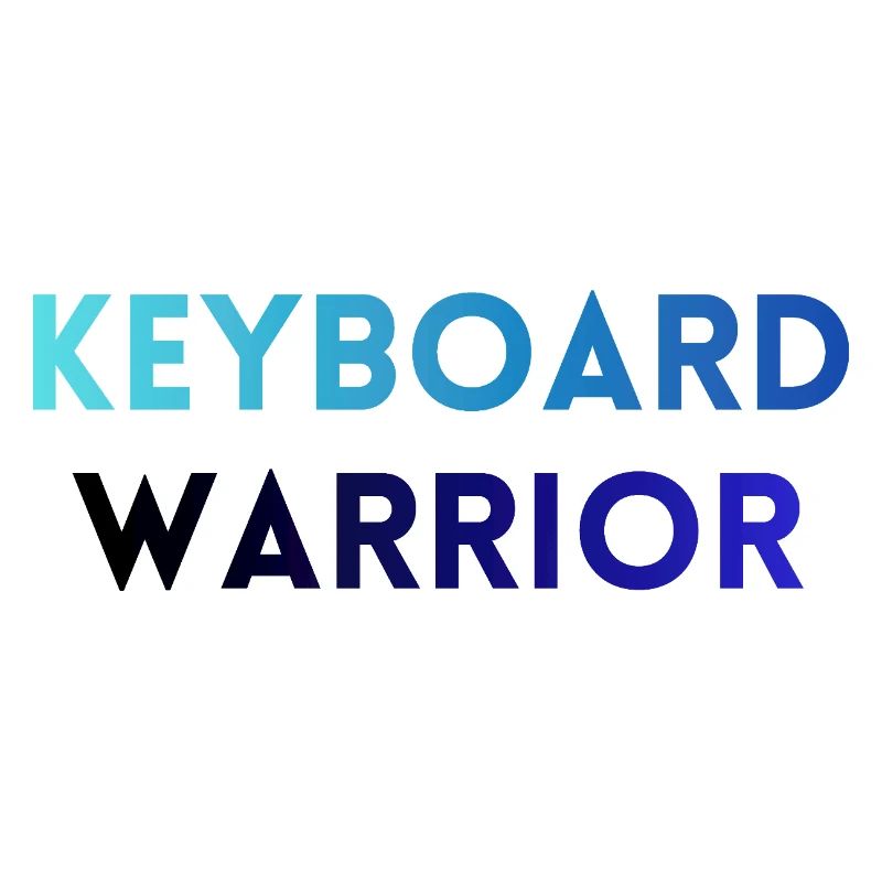 Gamer-/Programmierer-T-Shirt – Keyboard Warrior