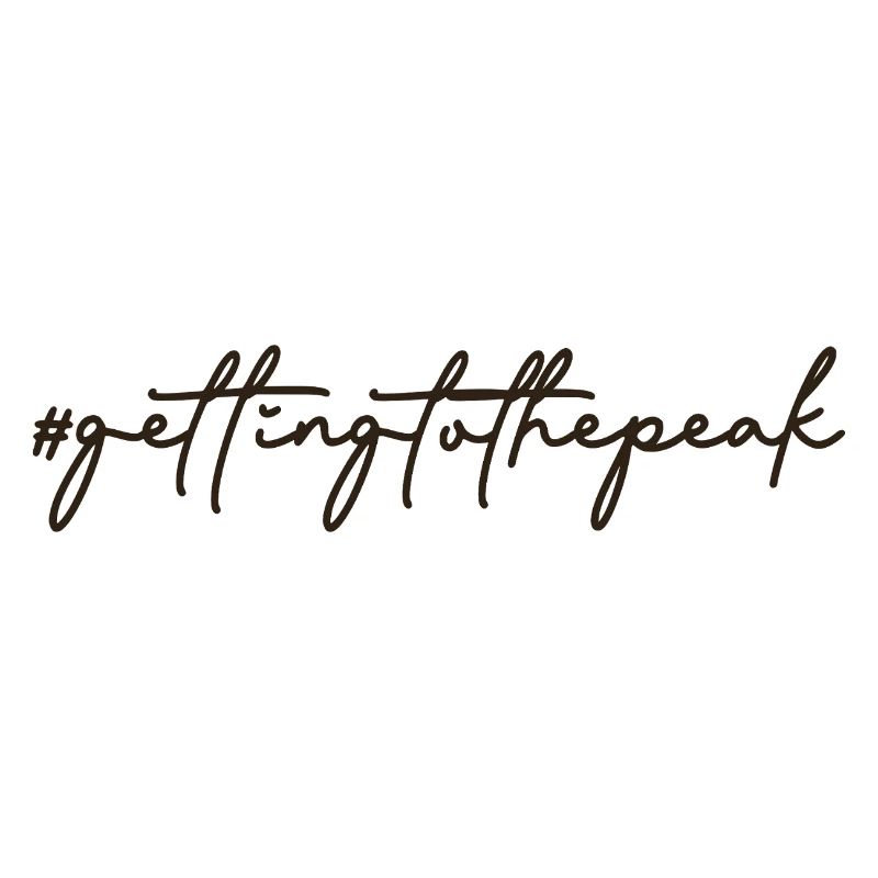 #gettingtothepeak – Votre chemin vers le sommet ⛰️
