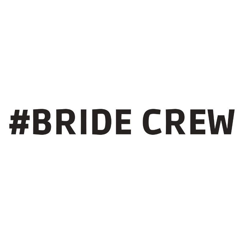 Bride Crew Wedding Party Crew (Équipage de mariage de mariée)