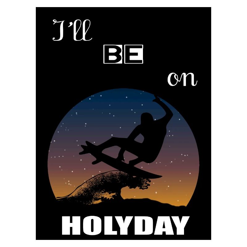 Ich werde im Urlaub sein