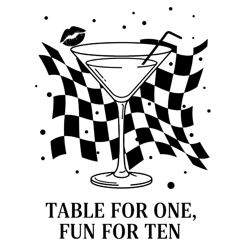 Table For One Martini Party