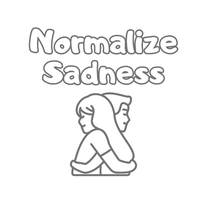 Normalize Sadness – Depression Is Real Shirt