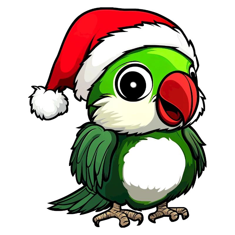 Perroquet de Noël