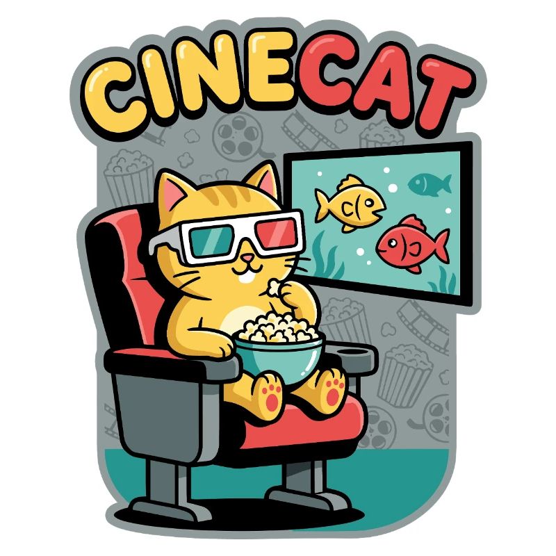 CineKat Kino-Katze Popcorn