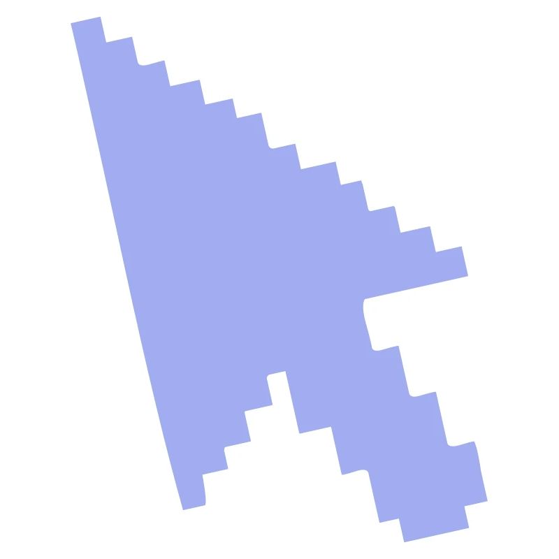 Pointer Mouse Silhouette
