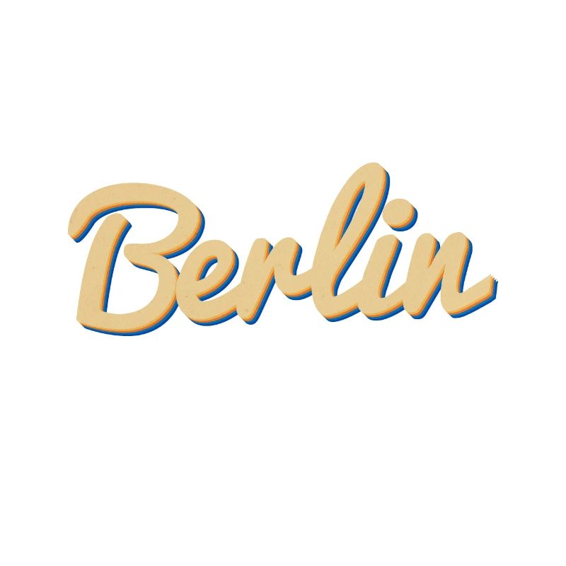 Berlin Script Vintage Wordmark