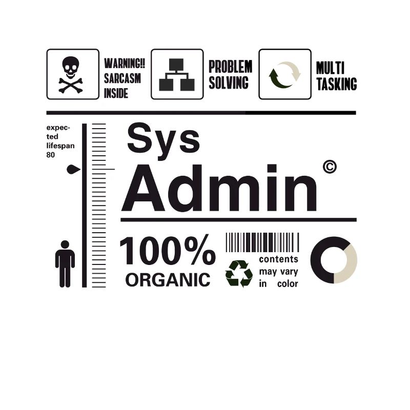 sys admin computer nerd pc kit programmer humor lo