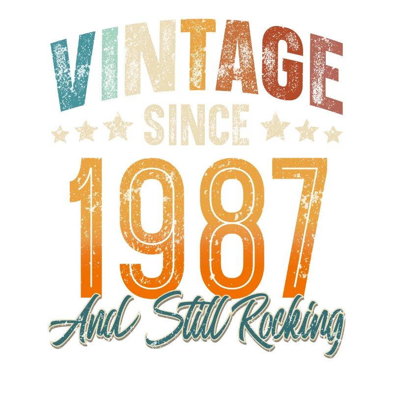 1987 Année de naissance Anniversaire Année de construction Millésime