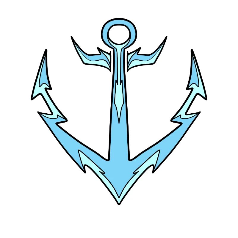 Anchor light blue