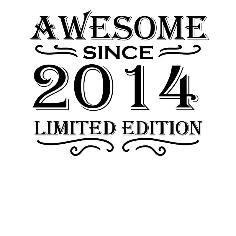 2014 - Né 2014 - Année de naissance 2014
