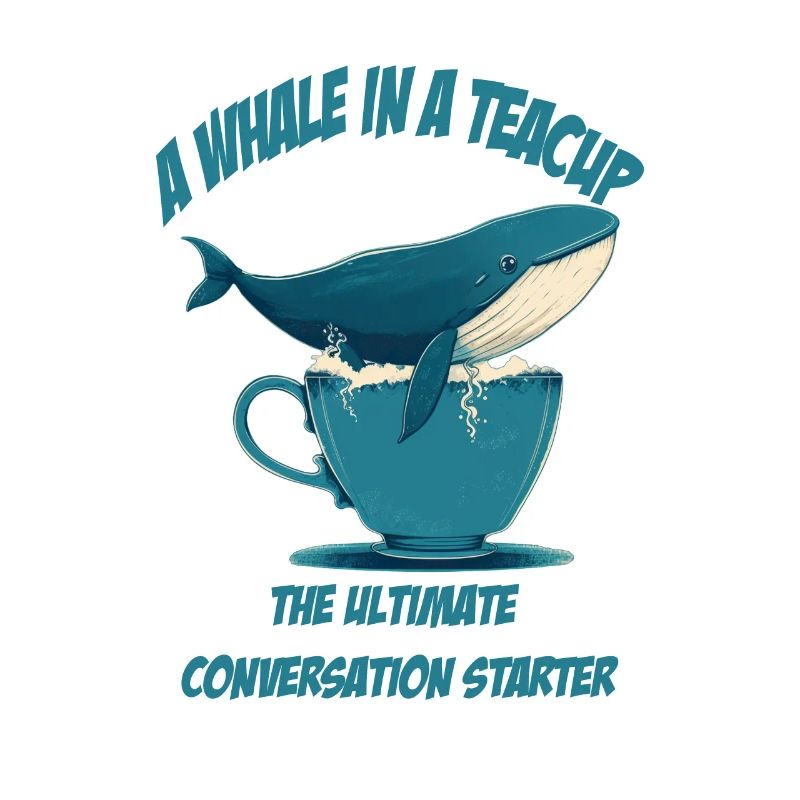 Whale in teacup conversation starter