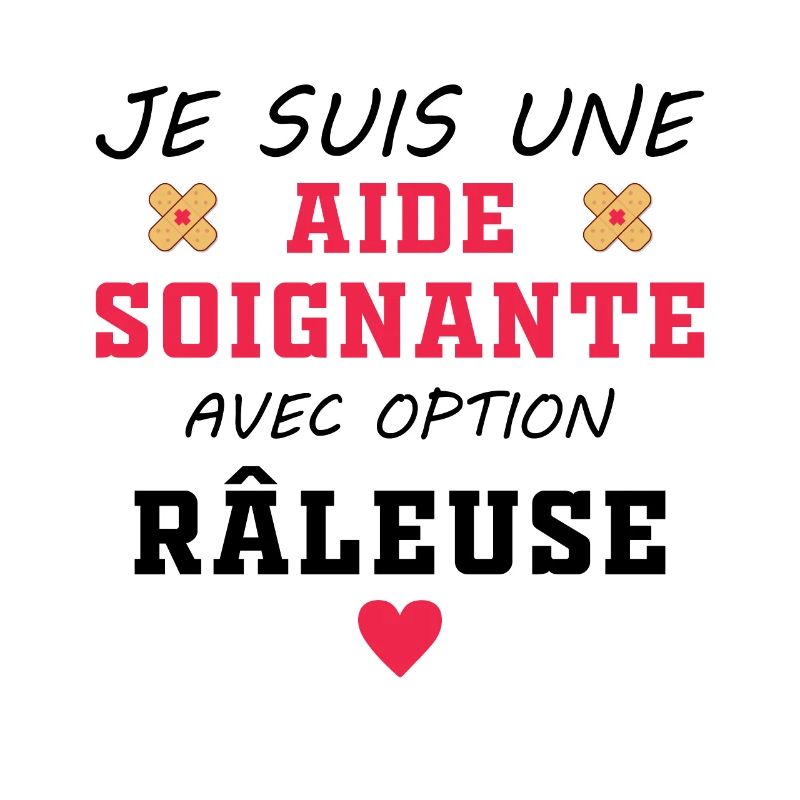 je suis une aide soignante avec option râleuse