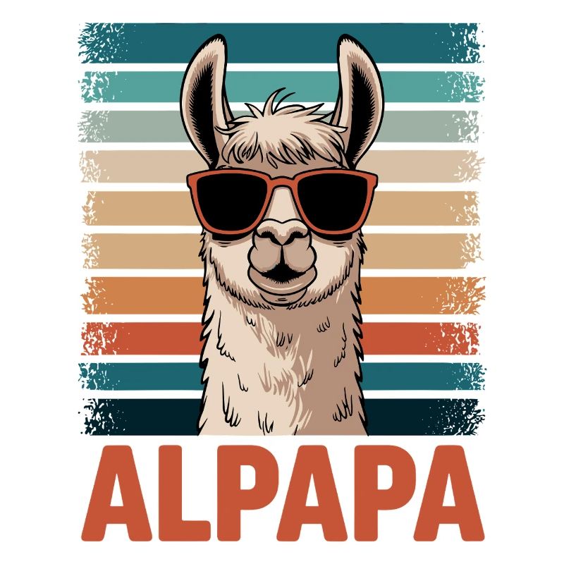 Dad Alpaca Dad Funny Llama Father's Day Gift