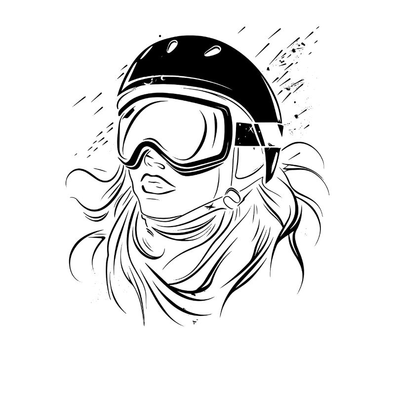 Snowboardeuse Fille