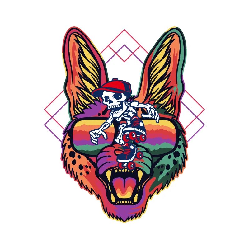 Pharaonic Neon Cat