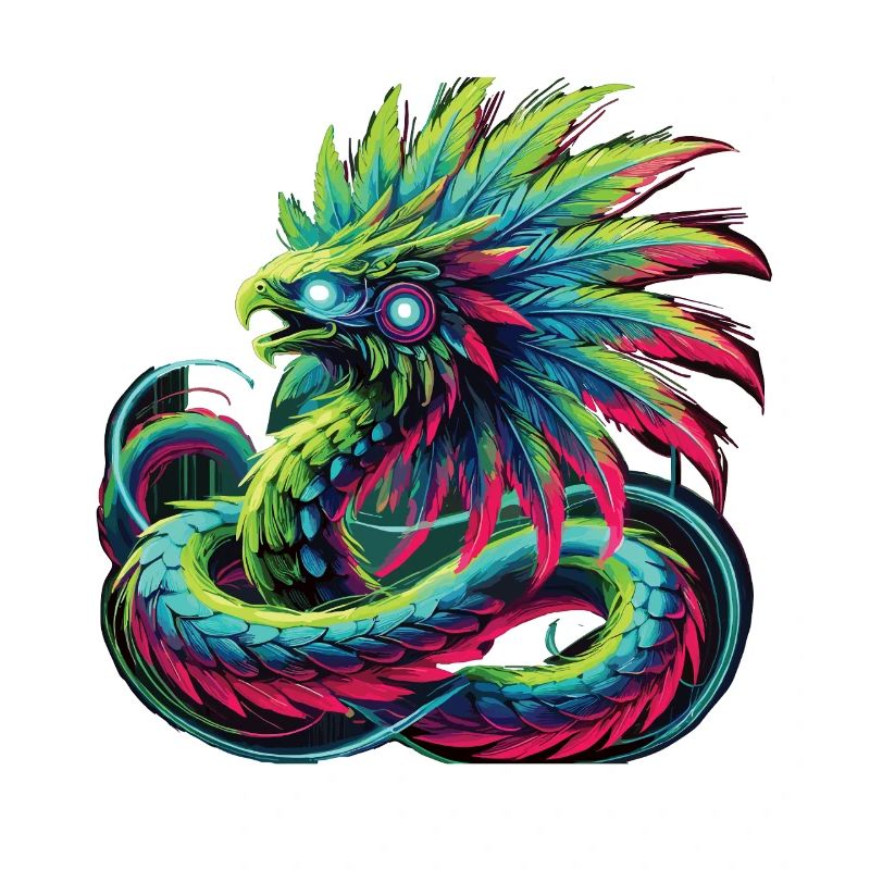 Azteken Drache