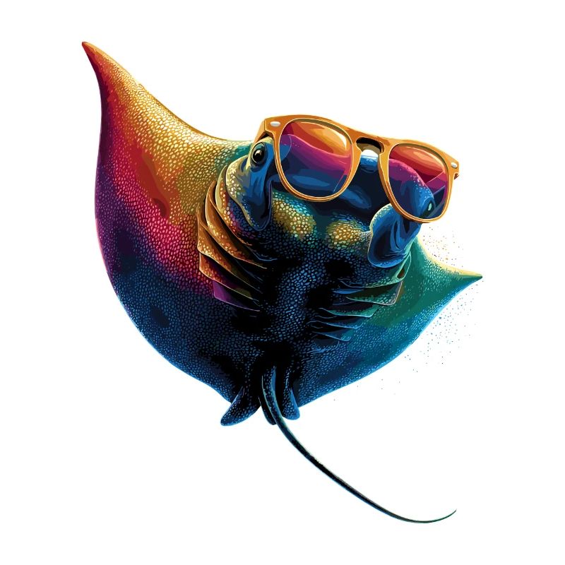 Manta Rochen Teufelsrochen Stachelrochen Taucher