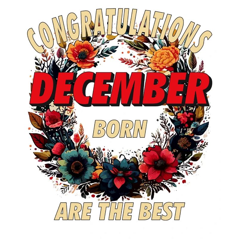 CONGRATULATIONS DECEMBER