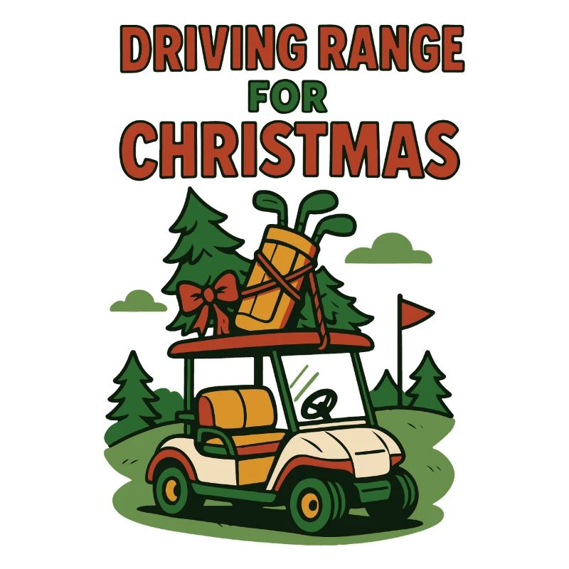 Driving Range For Christmas Golf Fun Holiday