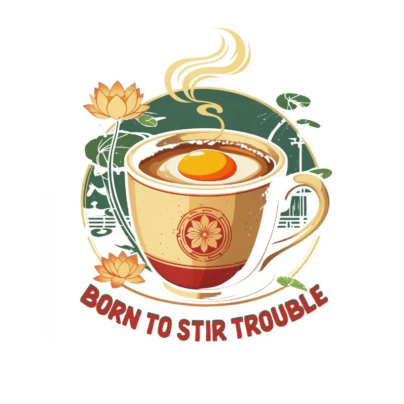 Vietnamesisches Essen Kaffee Mit Eigelb
