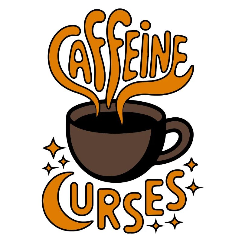 Caffeine Curves Coffee Logo
