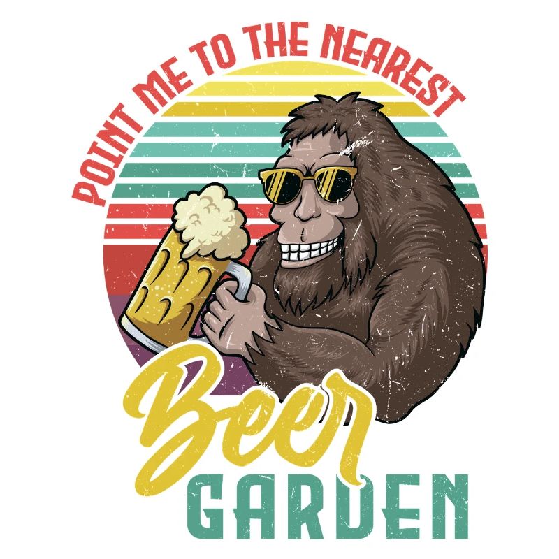 Sasquatch Biergarten Retro