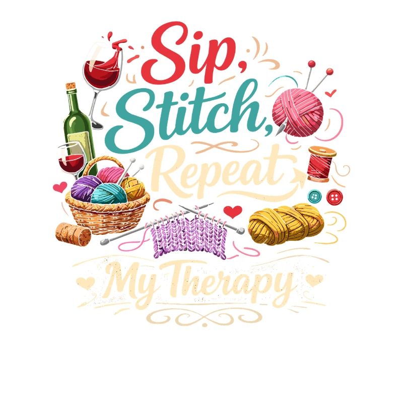 Sip Stitch Repeat Therapy