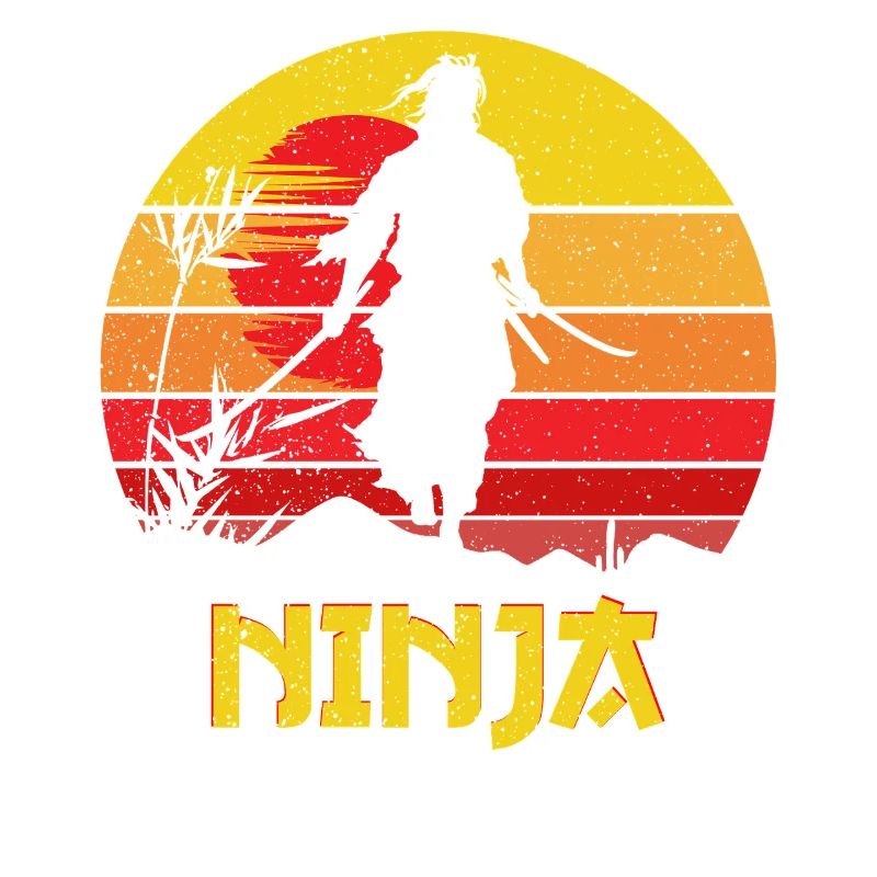 Ninja Sunset Shadow Warrior