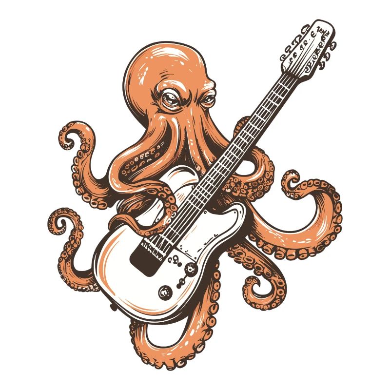Octopus Rock Guitar