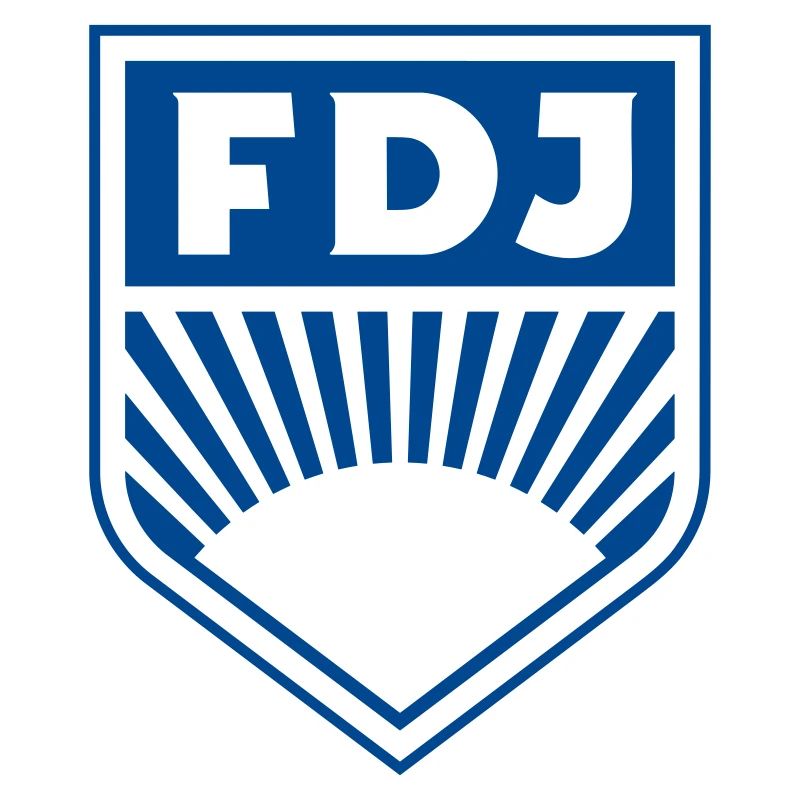 FDJ - Freie Deutsche Jugend Abzeichen (einfarbig)
