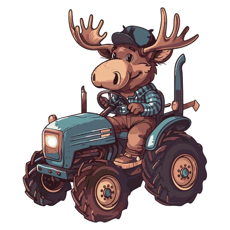 Éleveur de tracteurs d’orignaux