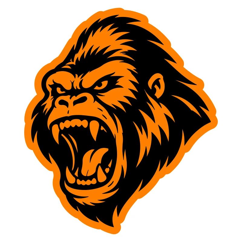 Gorilla Head