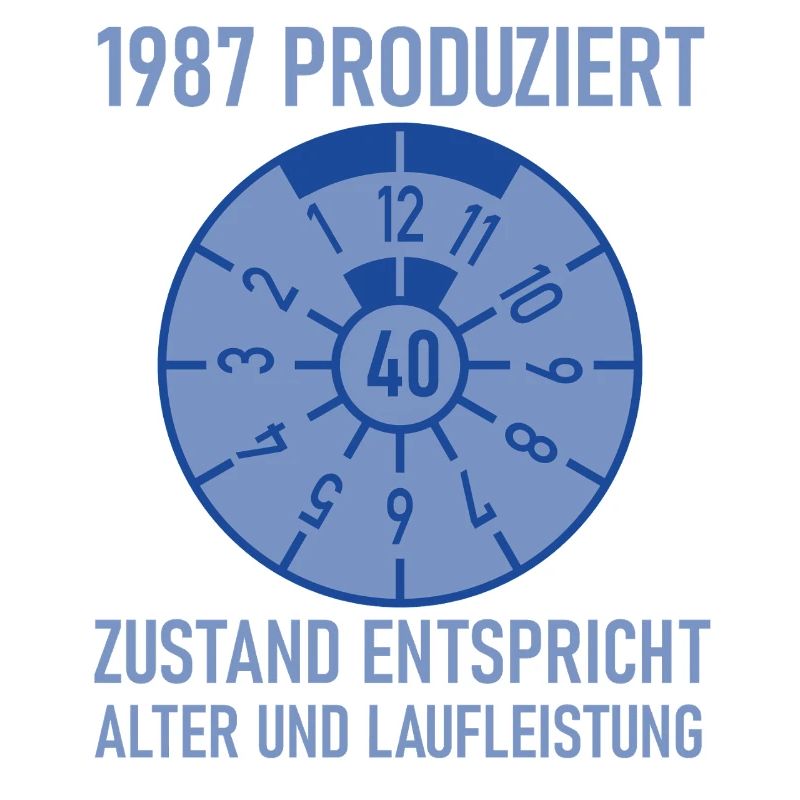 1987 Geboren 40. Geburtstag Auto Tuning