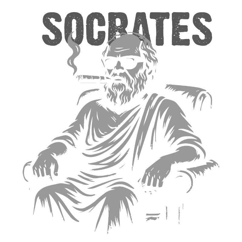 Socrates Smoke Portrait