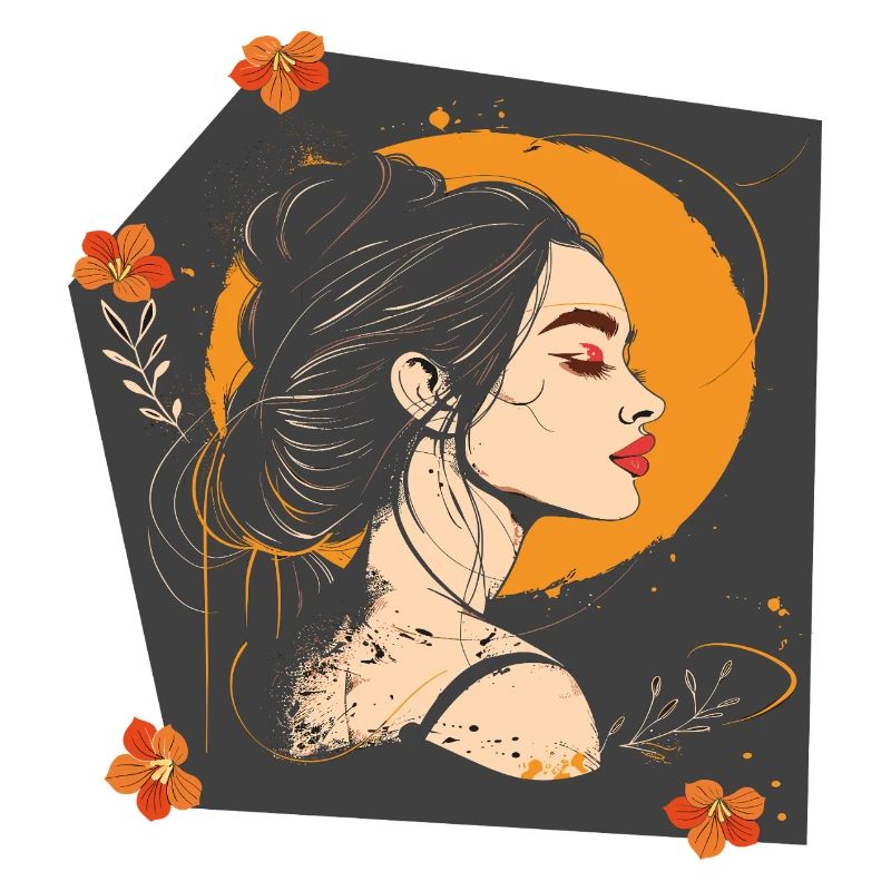 Visage de femme