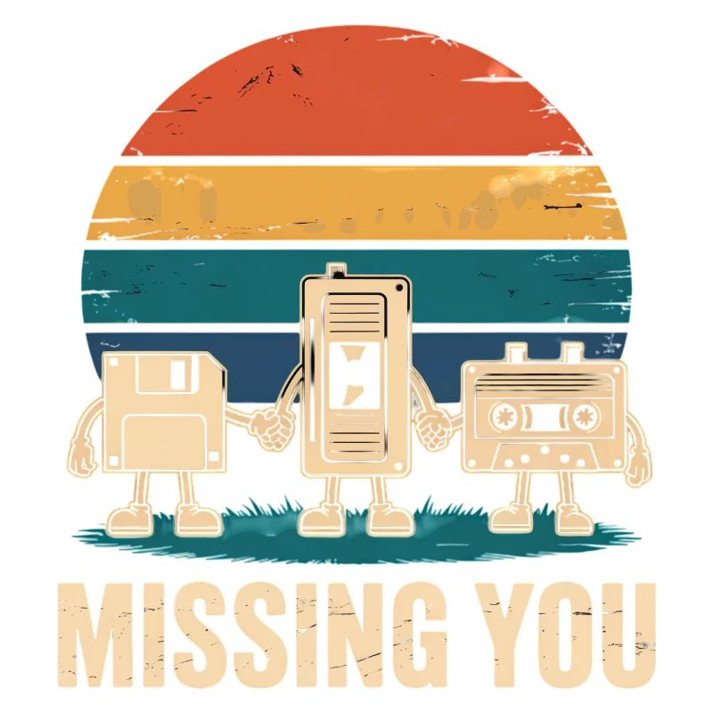 Cassette VHS Floppy Disc Floppy Disk Retro