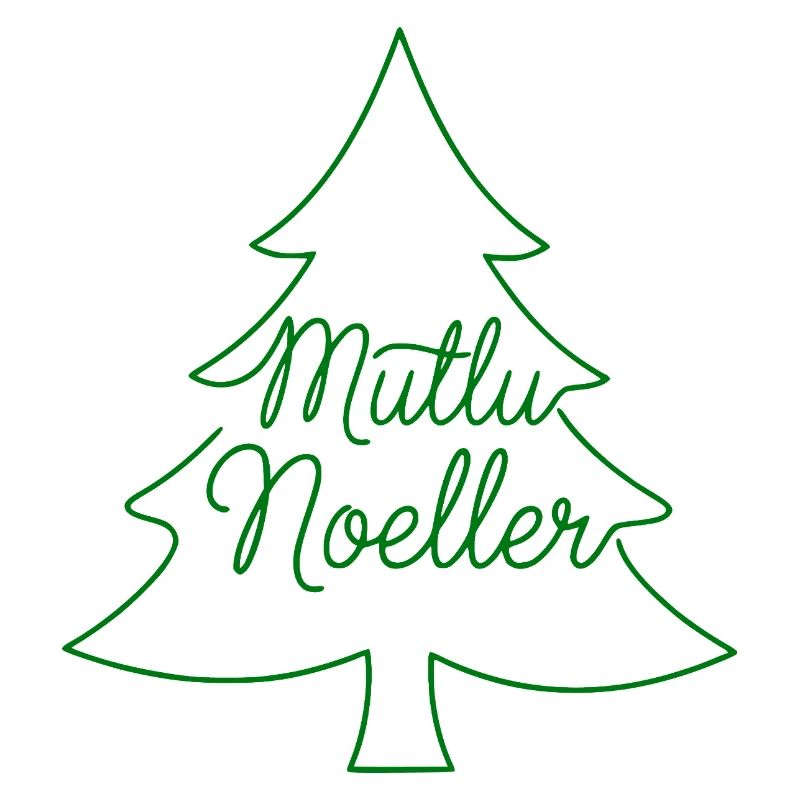 Conception du sapin de Noël de Mutlu Noeller